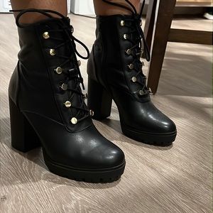 Beautiful heels boots